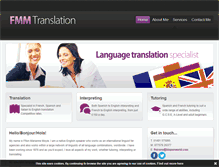 Tablet Screenshot of fmmtranslation.com